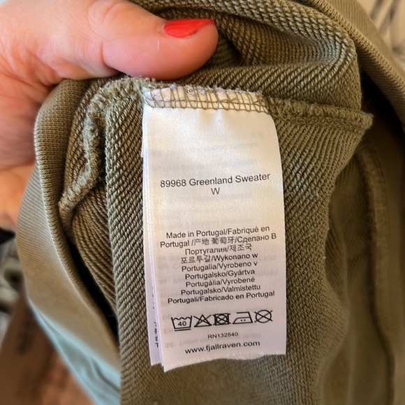 Fjallraven Woman’s Sweatshirt-Sz L - Picture 6 of 6